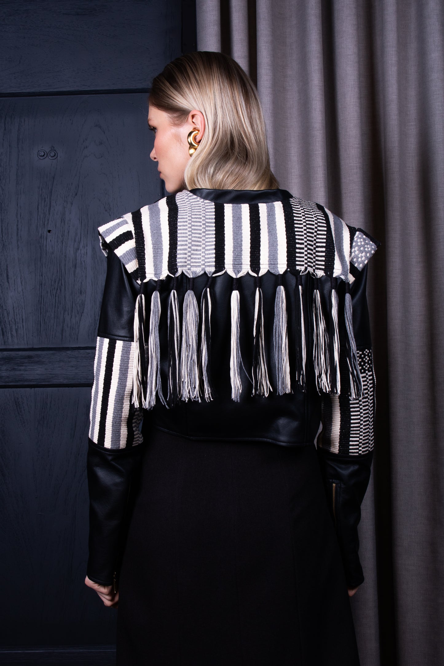 Chaqueta Tipo Biker