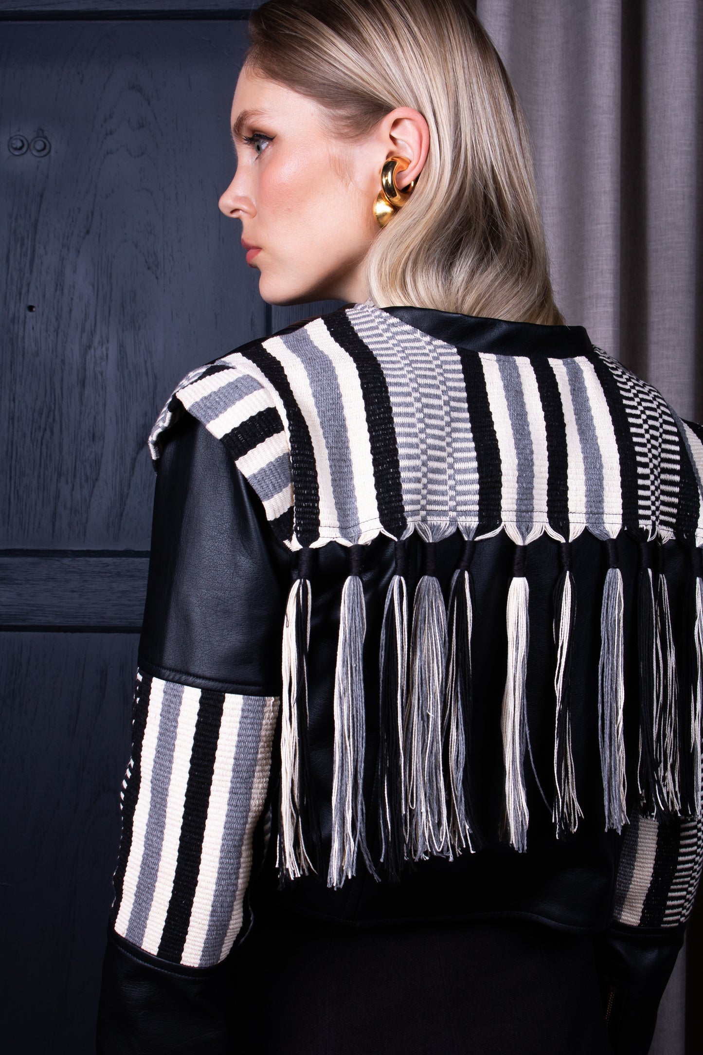 Chaqueta Tipo Biker