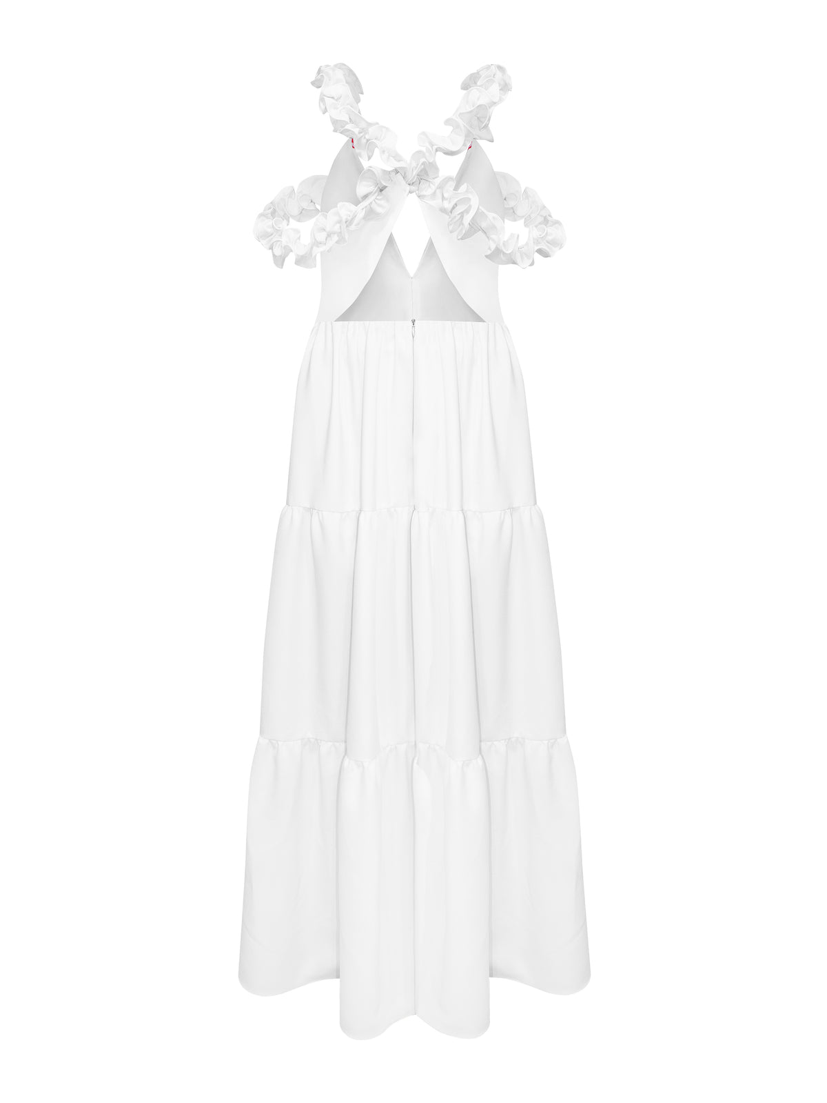 Vestido raíces despiertas · detalle artesanal