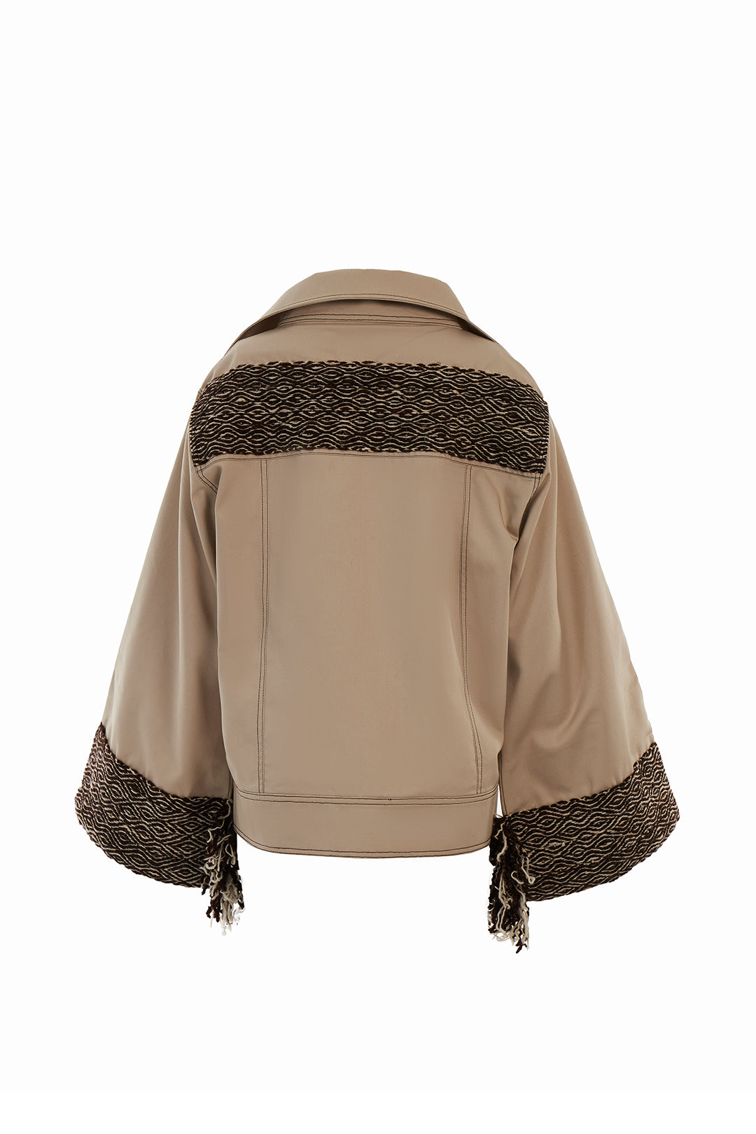 Chaqueta Aurora · detalle artesanal